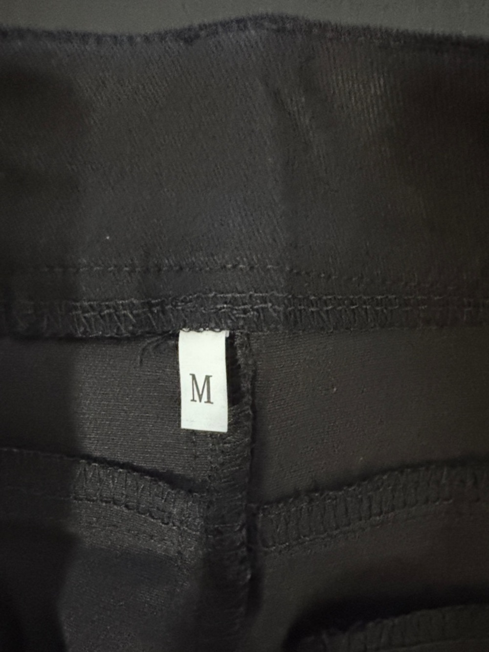 Men's Black Wide-Leg Jeans size Medium - Picture 2 of 3